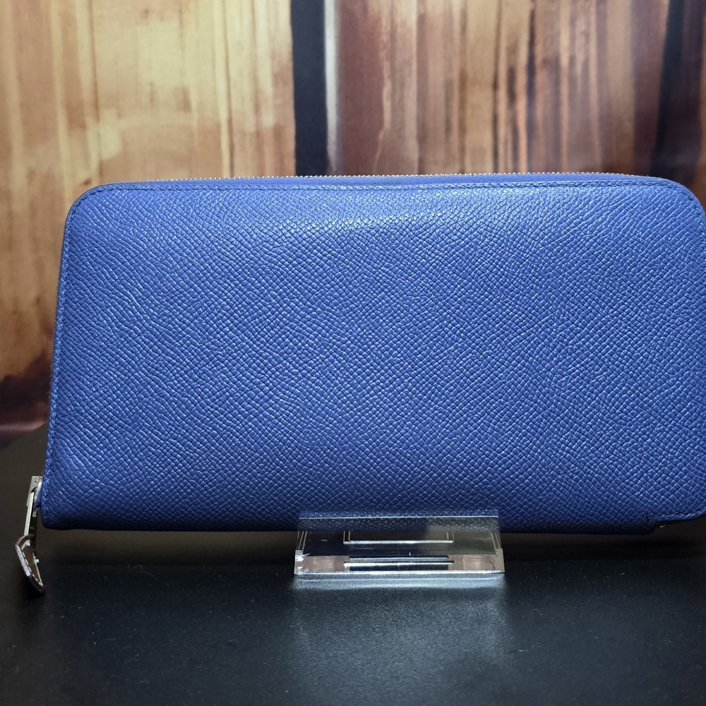Hermes Azap Silk'in Long Wallet - EUC - RARE - COA